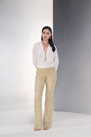 Sculpt Cowl Blouse