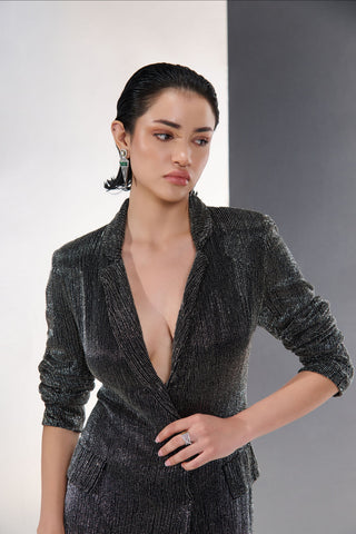 Noir Blazer Dress