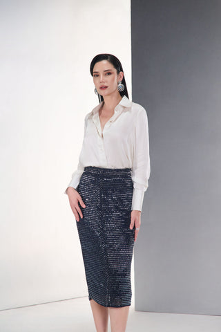 Strata Midi Skirt