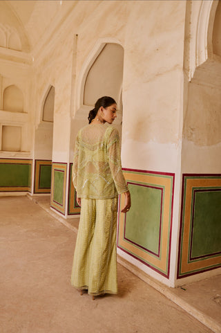 Sage Green Embellished Co-ord Set