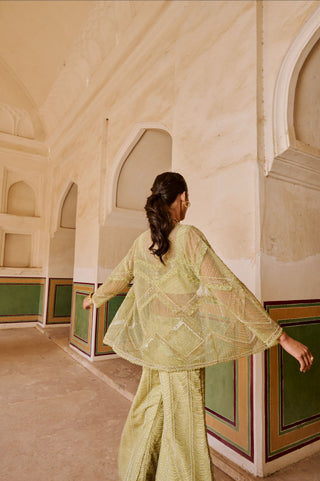 Sage Green Embellished Co-ord Set