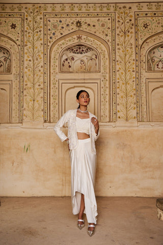Pearl Mirage Jacket Set