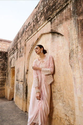 Pearl Blush Jacket set